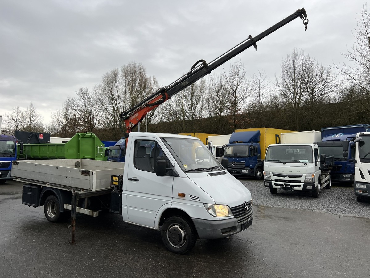 Легка бортова вантажівка MERCEDES-BENZ Sprinter 413 313 Pritsche Kran Palfinger PC2300: фото 7