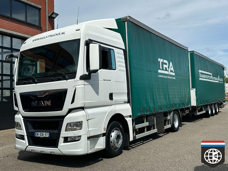 MAN TGX 18 440 NIGHT A/C - RETARDER - COMBI FREUHAUF - Тентована вантажівка: фото 2 MAN TGX 18 440 NIGHT A/C - RETARDER - COMBI FREUHAUF - Тентована вантажівка: фото 2