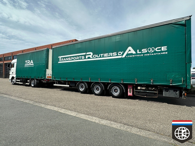 MAN TGX 18 440 NIGHT A/C - RETARDER - COMBI FREUHAUF - Тентована вантажівка: фото 3 MAN TGX 18 440 NIGHT A/C - RETARDER - COMBI FREUHAUF - Тентована вантажівка: фото 3