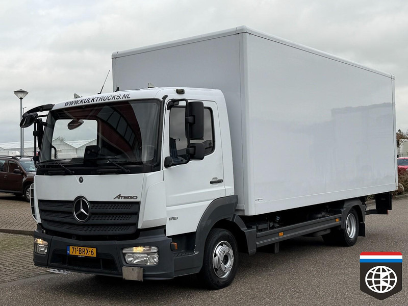 Mercedes-Benz ATEGO 818 TAIL LIFT / TACHO 2 / GOOD TYRES - Вантажівка з закритим кузовом: фото 2 Mercedes-Benz ATEGO 818 TAIL LIFT / TACHO 2 / GOOD TYRES - Вантажівка з закритим кузовом: фото 2