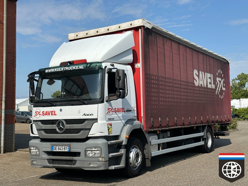 Mercedes-Benz AXOR 1833 TAIL LIFT - MANUAL GEARBOX - Тентована вантажівка: фото 5 Mercedes-Benz AXOR 1833 TAIL LIFT - MANUAL GEARBOX - Тентована вантажівка: фото 5