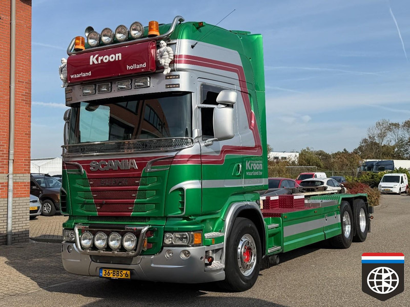 Scania R620 25 T HOOKLIFT / HOLLAND TRUCK / HOOK-CRANE HYDRAULIC - Гаковий мультиліфт вантажівка: фото 2 Scania R620 25 T HOOKLIFT / HOLLAND TRUCK / HOOK-CRANE HYDRAULIC - Гаковий мультиліфт вантажівка: фото 2