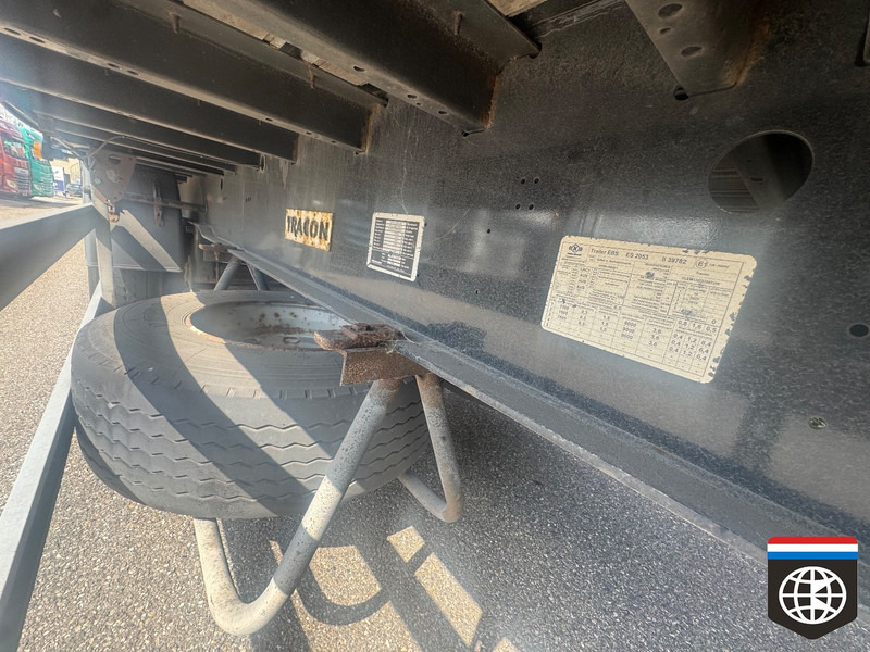 Tracon Trailers TO 3 Slide rood / lift axle / new tyres - Тентований напівпричіп: фото 2 Tracon Trailers TO 3 Slide rood / lift axle / new tyres - Тентований напівпричіп: фото 2