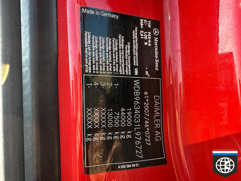 Тягач Mercedes-Benz ACTROS 1840 L /  SLEEPER CAB: фото 18