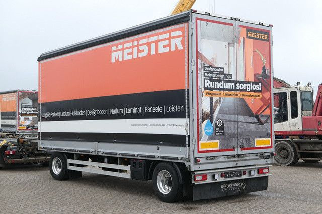 Duenschede PA 18/7, Jumbo, Bordwände, Alu-Felgen - Тентований причіп: фото 5 Duenschede PA 18/7, Jumbo, Bordwände, Alu-Felgen - Тентований причіп: фото 5