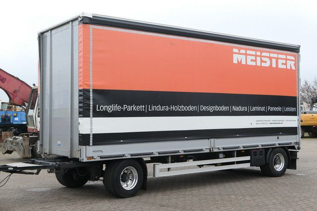 Duenschede PA 18/7, Jumbo, Bordwände, Alu-Felgen - Тентований причіп: фото 2 Duenschede PA 18/7, Jumbo, Bordwände, Alu-Felgen - Тентований причіп: фото 2