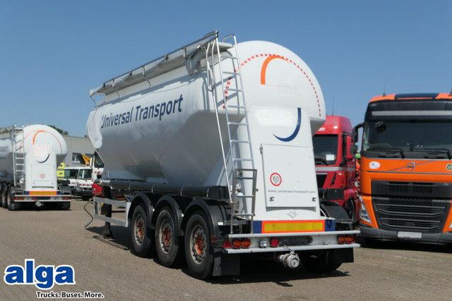 Feldbinder EUT 37.5, 1 Kammer, 37m³, 5x am Lager,Alu-Felgen - Напівпричіп цистерна для сипучих вантажів: фото 1 Feldbinder EUT 37.5, 1 Kammer, 37m³, 5x am Lager,Alu-Felgen - Напівпричіп цистерна для сипучих вантажів: фото 1
