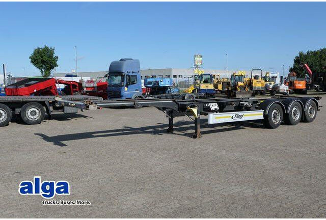 Fliegl SDS 380 SDS01, 20/30 & 40 Fuß Container, BPW - Низькорамна платформа напівпричіп: фото 1 Fliegl SDS 380 SDS01, 20/30 & 40 Fuß Container, BPW - Низькорамна платформа напівпричіп: фото 1