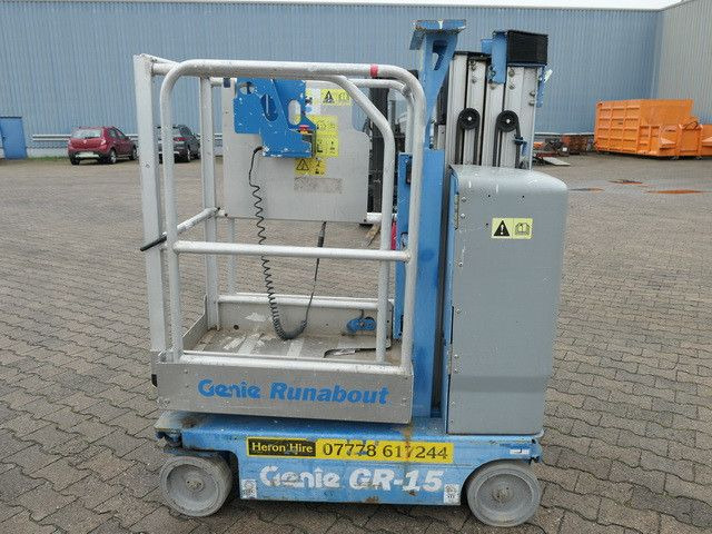 Genie CR 15, Scherenbühne, 6,5mtr. Arbeitshöhe,Elektr. - Вертикальний щогловий підйомник: фото 4 Genie CR 15, Scherenbühne, 6,5mtr. Arbeitshöhe,Elektr. - Вертикальний щогловий підйомник: фото 4