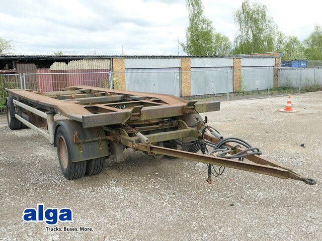 Huffermann HKA 18.70, Außenroller, Zwillingsreifen, BPW - Контейнеровоз/ Змінний кузов причіп: фото 1 Huffermann HKA 18.70, Außenroller, Zwillingsreifen, BPW - Контейнеровоз/ Змінний кузов причіп: фото 1