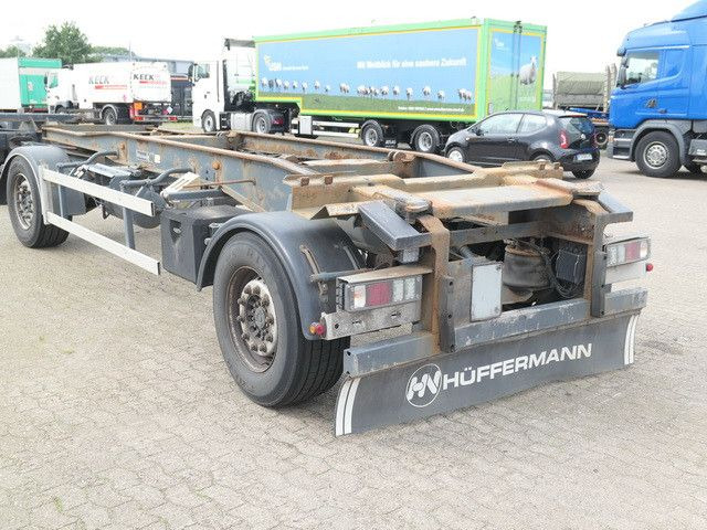 Hüffermann HSA 18.70, Container, Schlitten, SAF, Luftfed. Hüffermann HSA 18.70, Container, Schlitten, SAF, Luftfed. - Причіп мультиліфт/ Бункеровоз: фото 2 Hüffermann HSA 18.70, Container, Schlitten, SAF, Luftfed. Hüffermann HSA 18.70, Container, Schlitten, SAF, Luftfed. - Причіп мультиліфт/ Бункеровоз: фото 2