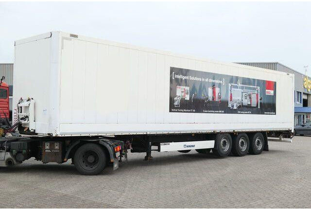 Krone SD, Schlüssellochblech, Luft-Lift, SAF-Achsen - Закритий кузов напівпричіп: фото 3 Krone SD, Schlüssellochblech, Luft-Lift, SAF-Achsen - Закритий кузов напівпричіп: фото 3