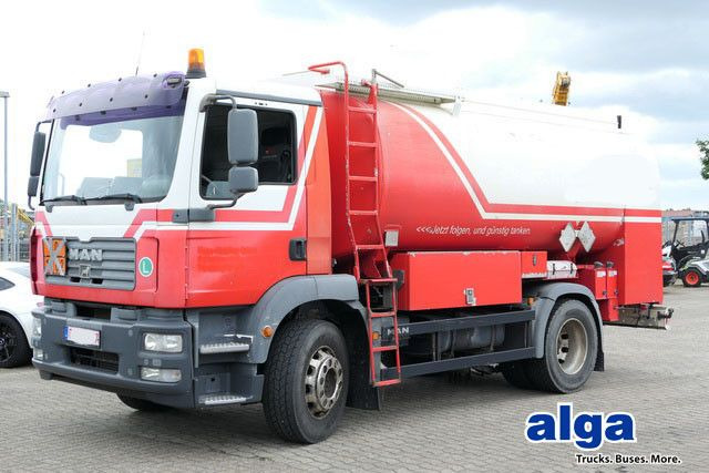 MAN 18.280 TGM, 14m³, 3 Kammern, 2x Schlauchtrommel - Вантажівка цистерна: фото 1 MAN 18.280 TGM, 14m³, 3 Kammern, 2x Schlauchtrommel - Вантажівка цистерна: фото 1