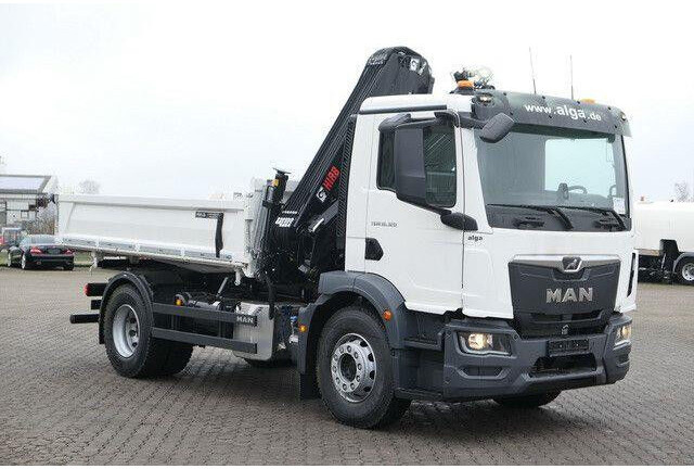 Новий Самоскид вантажівка MAN 18.320 TGM BB, Kran Hiab X-Hiduo 138, Funk, AHK: фото 8 Новий Самоскид вантажівка MAN 18.320 TGM BB, Kran Hiab X-Hiduo 138, Funk, AHK: фото 8