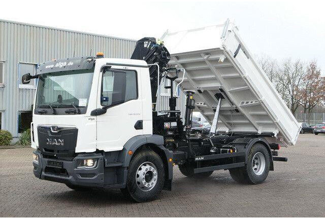 MAN 18.320 TGM BB, Kran Hiab X-Hiduo 138, Funk, AHK - Самоскид вантажівка: фото 4 MAN 18.320 TGM BB, Kran Hiab X-Hiduo 138, Funk, AHK - Самоскид вантажівка: фото 4