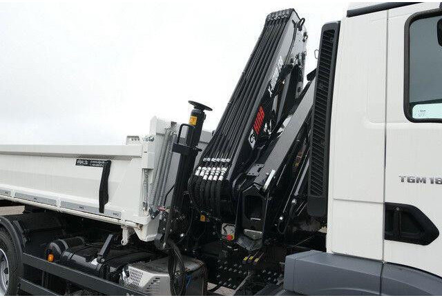 Новий Самоскид вантажівка MAN 18.320 TGM BB, Kran Hiab X-Hiduo 138, Funk, AHK: фото 9 Новий Самоскид вантажівка MAN 18.320 TGM BB, Kran Hiab X-Hiduo 138, Funk, AHK: фото 9