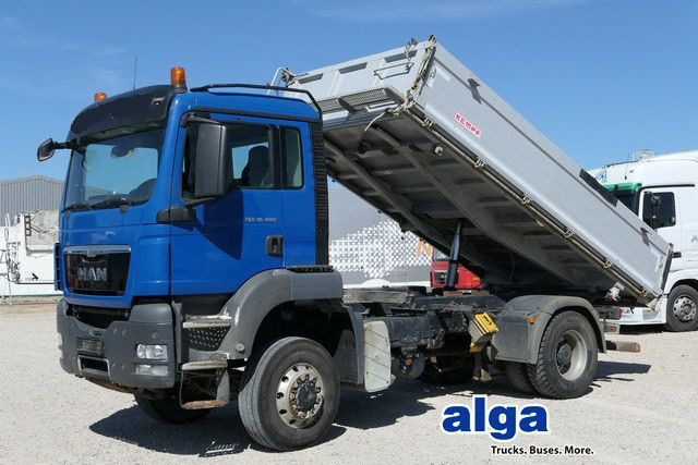 MAN 18.400 TGS BL 4x4, Allrad, klima, AHK,Alu-Felgen - Самоскид вантажівка: фото 1 MAN 18.400 TGS BL 4x4, Allrad, klima, AHK,Alu-Felgen - Самоскид вантажівка: фото 1