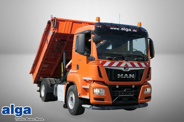 MAN 18.460 TGS/4x2/Meiller/Palfinger 8.501 SLD/AHK - Самоскид вантажівка, Вантажівка з маніпулятором: фото 1 MAN 18.460 TGS/4x2/Meiller/Palfinger 8.501 SLD/AHK - Самоскид вантажівка, Вантажівка з маніпулятором: фото 1