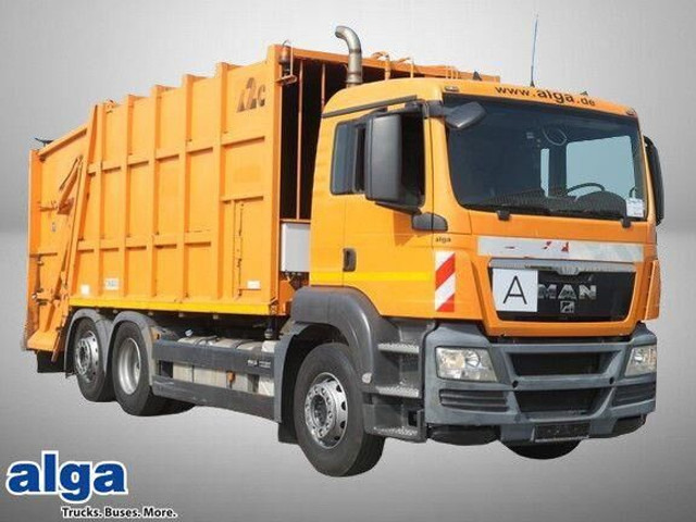 MAN 26.320 TGS BL 6x2, Haller, Zöller-Schüttung - Сміттєвози: фото 1 MAN 26.320 TGS BL 6x2, Haller, Zöller-Schüttung - Сміттєвози: фото 1