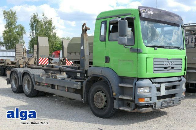 MAN 26.390 TGA BL 6x4, VDL S-21 6200, Klima, Luftfe. - Гаковий мультиліфт вантажівка: фото 1 MAN 26.390 TGA BL 6x4, VDL S-21 6200, Klima, Luftfe. - Гаковий мультиліфт вантажівка: фото 1