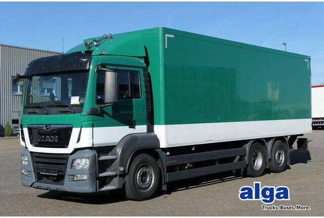 MAN 26.420 TGS LL 6x2, Intarder, LBW 2.5to., Gelenkt - Вантажівка з закритим кузовом: фото 1 MAN 26.420 TGS LL 6x2, Intarder, LBW 2.5to., Gelenkt - Вантажівка з закритим кузовом: фото 1