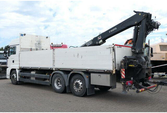 MAN 26.440 TGS LL 6x2, Kran Fassi F195AS.22, AHK, AC - Бортова вантажівка/ Платформа: фото 3 MAN 26.440 TGS LL 6x2, Kran Fassi F195AS.22, AHK, AC - Бортова вантажівка/ Платформа: фото 3