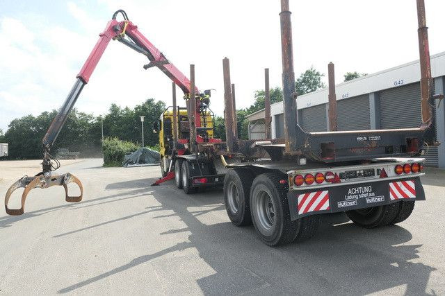 MAN 26.540 TGX 6x4, Kombizug, Huttner LNZK 20 - Лісовоз, Вантажівка з маніпулятором: фото 5 MAN 26.540 TGX 6x4, Kombizug, Huttner LNZK 20 - Лісовоз, Вантажівка з маніпулятором: фото 5