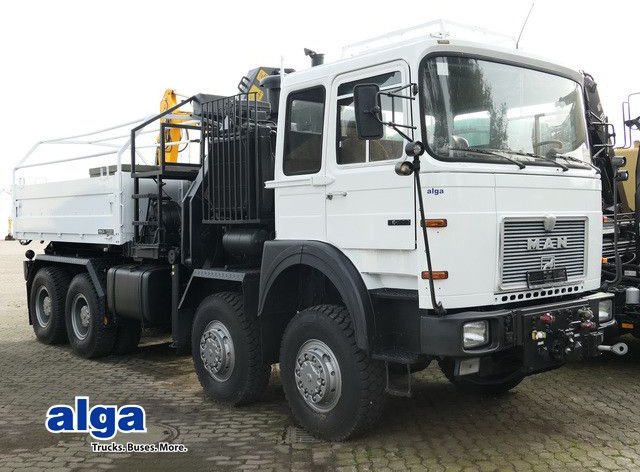 MAN 34.440 8x8, Allrad, Kran, 2x Seilwinde, 2x AHK - Евакуатор: фото 1 MAN 34.440 8x8, Allrad, Kran, 2x Seilwinde, 2x AHK - Евакуатор: фото 1