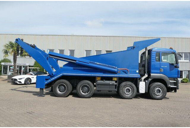 MAN 41.480 TGS 8x4, gr. Federpaket, 37tkm, 4-Achser - Тросовий мультиліфт: фото 2 MAN 41.480 TGS 8x4, gr. Federpaket, 37tkm, 4-Achser - Тросовий мультиліфт: фото 2