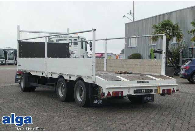 MEUSBURGER MPJ 3, Rampen, Luft-Lift, Bordwände, Container - Бортовий причіп/ Платформа: фото 1 MEUSBURGER MPJ 3, Rampen, Luft-Lift, Bordwände, Container - Бортовий причіп/ Платформа: фото 1