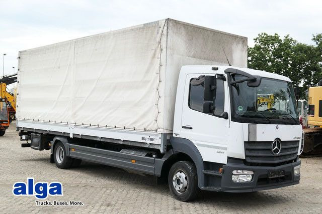 Mercedes-Benz 1221 Atego 4x2, 7.200mm lang, LBW 1,5to., Euro 6 - Тентована вантажівка: фото 1 Mercedes-Benz 1221 Atego 4x2, 7.200mm lang, LBW 1,5to., Euro 6 - Тентована вантажівка: фото 1