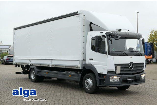 Mercedes-Benz 1521 L Atego 4x2, LBW, Schiebeplane, Klima, Luft - Тентована вантажівка: фото 1 Mercedes-Benz 1521 L Atego 4x2, LBW, Schiebeplane, Klima, Luft - Тентована вантажівка: фото 1