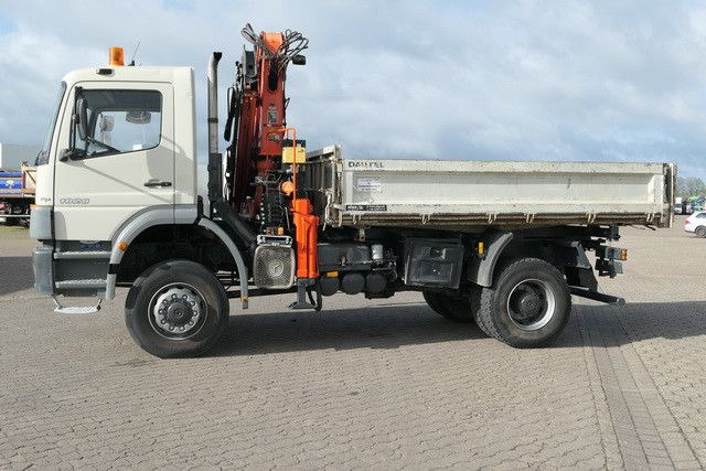 Mercedes-Benz 1828 Atego 4x4, Atlas AK 105.1, Funk, Hydr., AHK - Самоскид вантажівка, Вантажівка з маніпулятором: фото 5 Mercedes-Benz 1828 Atego 4x4, Atlas AK 105.1, Funk, Hydr., AHK - Самоскид вантажівка, Вантажівка з маніпулятором: фото 5