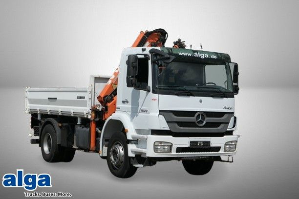 Mercedes-Benz 1829 K Axor, Atlas 116.3-A2L, AHK, Greifer,Klima - Самоскид вантажівка, Вантажівка з маніпулятором: фото 1 Mercedes-Benz 1829 K Axor, Atlas 116.3-A2L, AHK, Greifer,Klima - Самоскид вантажівка, Вантажівка з маніпулятором: фото 1