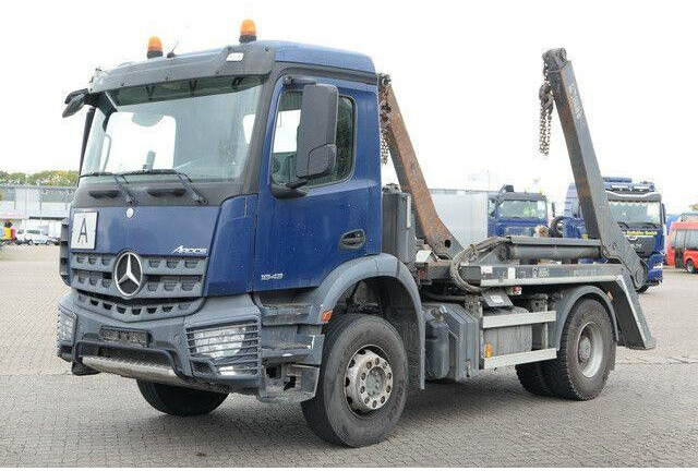 Mercedes-Benz 1832 K Arocs 4x2, Hiab SLT 140, teleskop., Klima - Тросовий мультиліфт: фото 5 Mercedes-Benz 1832 K Arocs 4x2, Hiab SLT 140, teleskop., Klima - Тросовий мультиліфт: фото 5