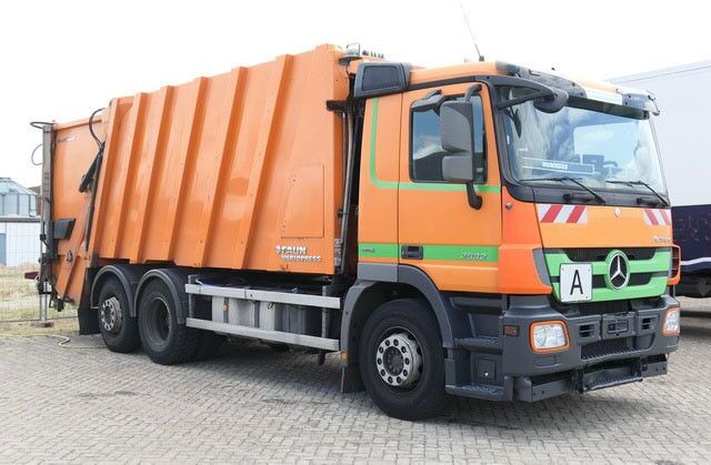 Mercedes-Benz 2532 L Actros 6c2, Faun, Zöller, 24m³, MP3, AC - Сміттєвози: фото 2 Mercedes-Benz 2532 L Actros 6c2, Faun, Zöller, 24m³, MP3, AC - Сміттєвози: фото 2