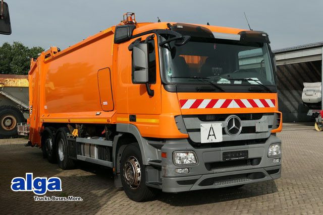 Mercedes-Benz 2532 L Actros 6x2,Schörling, Terberg, Lenk-Lift - Сміттєвози: фото 1 Mercedes-Benz 2532 L Actros 6x2,Schörling, Terberg, Lenk-Lift - Сміттєвози: фото 1