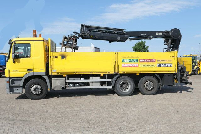 Mercedes-Benz 2536 Actros/MP3/HIAB 211DL/AHK/Klima - Бортова вантажівка/ Платформа, Вантажівка з маніпулятором: фото 4 Mercedes-Benz 2536 Actros/MP3/HIAB 211DL/AHK/Klima - Бортова вантажівка/ Платформа, Вантажівка з маніпулятором: фото 4