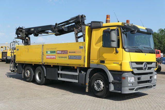 Mercedes-Benz 2536 Actros/MP3/HIAB 211DL/AHK/Klima - Бортова вантажівка/ Платформа, Вантажівка з маніпулятором: фото 3 Mercedes-Benz 2536 Actros/MP3/HIAB 211DL/AHK/Klima - Бортова вантажівка/ Платформа, Вантажівка з маніпулятором: фото 3