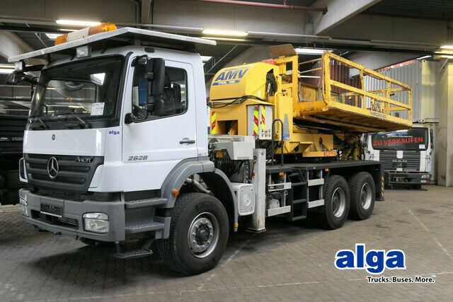 Mercedes-Benz 2628/AMV Arbeitshebebühne/Tunnel - Автовишка: фото 1 Mercedes-Benz 2628/AMV Arbeitshebebühne/Tunnel - Автовишка: фото 1