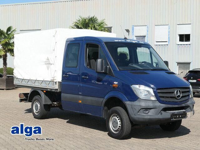 Mercedes-Benz 316 CDI DOKA 4x4, Allrad, klima, 6. Sitze - Тентований фургон, Вантажопасажирський фургон: фото 1 Mercedes-Benz 316 CDI DOKA 4x4, Allrad, klima, 6. Sitze - Тентований фургон, Вантажопасажирський фургон: фото 1