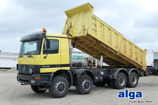 Mercedes-Benz 4140 AK Actros 8x8, Allrad, Meiller, 17m³ - Самоскид вантажівка: фото 1 Mercedes-Benz 4140 AK Actros 8x8, Allrad, Meiller, 17m³ - Самоскид вантажівка: фото 1