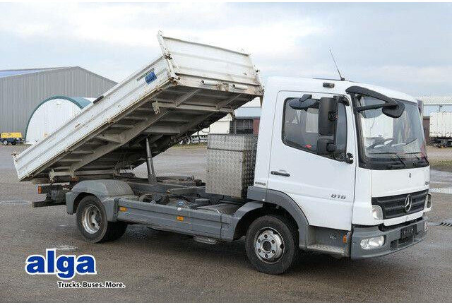 Mercedes-Benz 816 K Atego 4x2, Meiller, 3. Sitz, 2x AHK - Самоскид вантажівка: фото 1 Mercedes-Benz 816 K Atego 4x2, Meiller, 3. Sitz, 2x AHK - Самоскид вантажівка: фото 1
