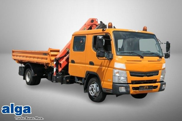 Mitsubishi Fuso Canter 7C18D, Palfinger PK 7001-KA, DOKA - Самоскид вантажівка, Вантажівка з маніпулятором: фото 1 Mitsubishi Fuso Canter 7C18D, Palfinger PK 7001-KA, DOKA - Самоскид вантажівка, Вантажівка з маніпулятором: фото 1