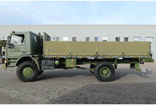 Scania P92HK 4x4, Allrad, Einzelbereifung, Klima, 40tkm - Бортова вантажівка/ Платформа: фото 2 Scania P92HK 4x4, Allrad, Einzelbereifung, Klima, 40tkm - Бортова вантажівка/ Платформа: фото 2
