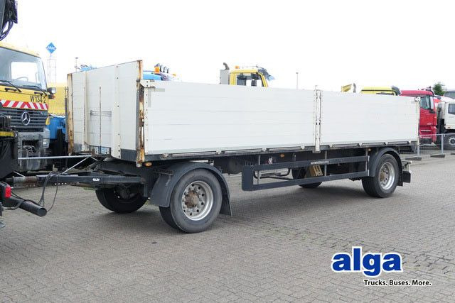 Schwarzmüller T-SERIE, Baustoffe, BPW, Alu-Felgen,7.100mm lang - Бортовий причіп/ Платформа: фото 1 Schwarzmüller T-SERIE, Baustoffe, BPW, Alu-Felgen,7.100mm lang - Бортовий причіп/ Платформа: фото 1