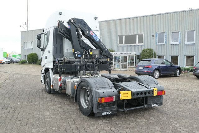 Iveco 460 Stralis 4x2, Kran HMF 1320K3, Hydr., Klima - Тягач: фото 5 Iveco 460 Stralis 4x2, Kran HMF 1320K3, Hydr., Klima - Тягач: фото 5