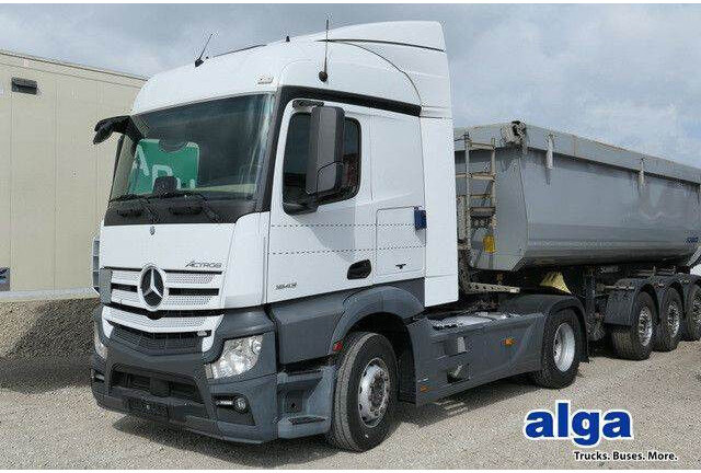Mercedes-Benz 1843 LS Actros, MP4, Retarder, 2x Tank, Spoiler - Тягач: фото 1 Mercedes-Benz 1843 LS Actros, MP4, Retarder, 2x Tank, Spoiler - Тягач: фото 1