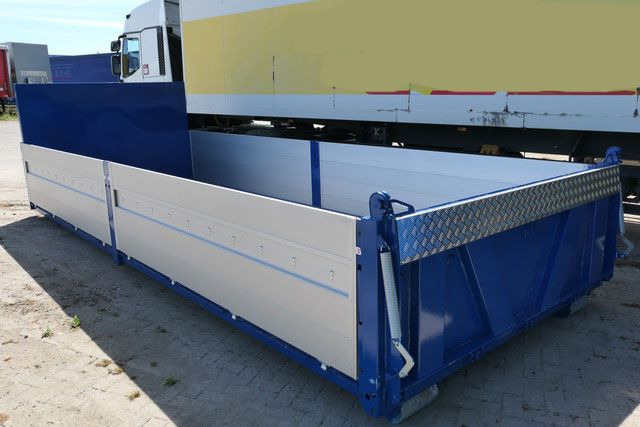Alga, Abrollcontainer, Pritsche, 13m³, Bordwände - Гаковий мультиліфт вантажівка: фото 3 Alga, Abrollcontainer, Pritsche, 13m³, Bordwände - Гаковий мультиліфт вантажівка: фото 3