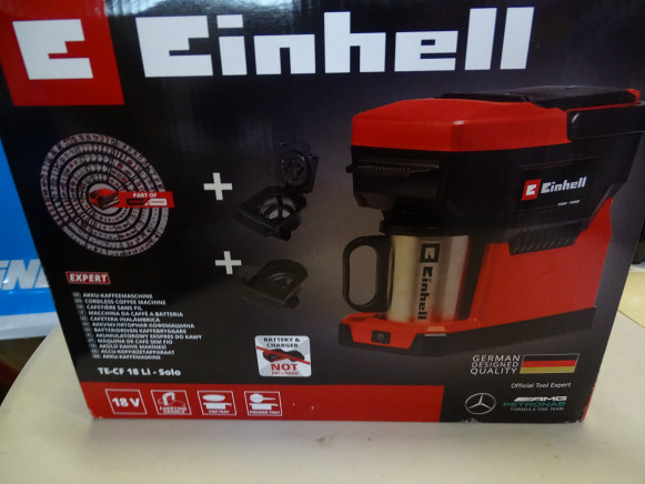 Cafetière sans fil EINHELL TE-CF 18 Li-Solo - Обладнання для харчової промисловості: фото 2 Cafetière sans fil EINHELL TE-CF 18 Li-Solo - Обладнання для харчової промисловості: фото 2